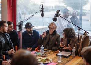 On en parle au kebab, 16.10.2019, photo Dylan Perrenoud On en parle au kebab, 16.10.2019, photo Dylan Perrenoud