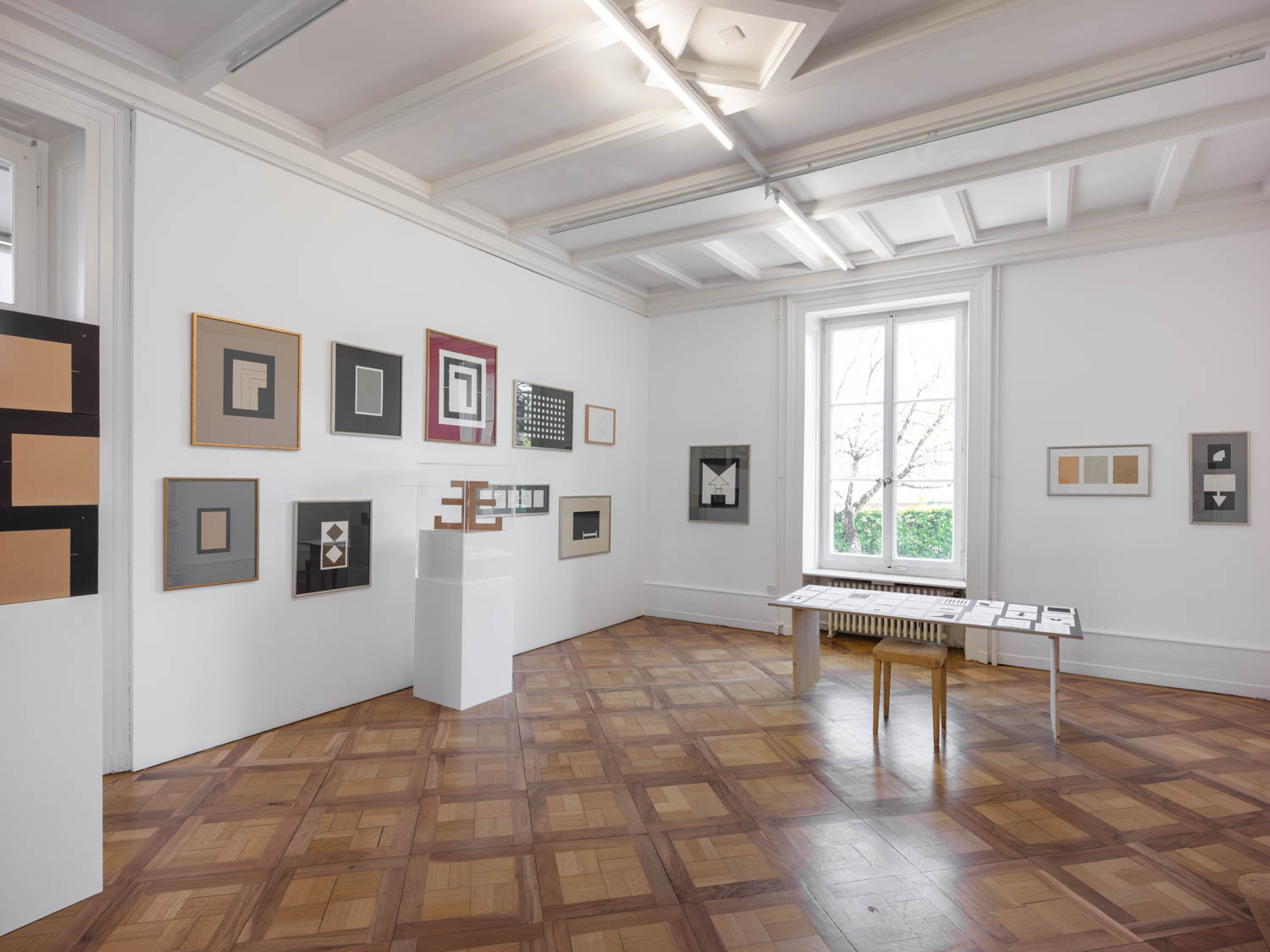 Vue de l'exposition, Récréation, Villa Bernasconi 2019, © Dylan Perrenoud
