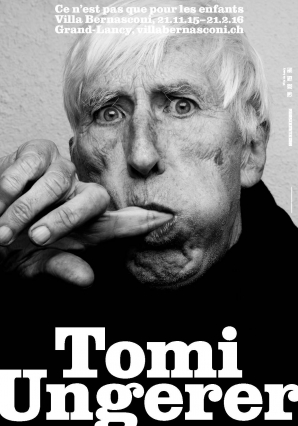 affiche Tomi Ungerer, photo © Sam Norval